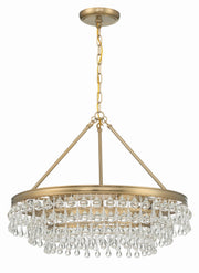 Crystorama 237-VG Calypso Six Light Chandelier Vibrant Gold Alternate Image.jpg