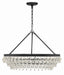 Crystorama 275-MK Calypso Six Light Chandelier Matte Black Alternate Image 2.jpg