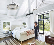Crystorama 275-MK Calypso Six Light Chandelier Matte Black Alternate Image 4.jpg