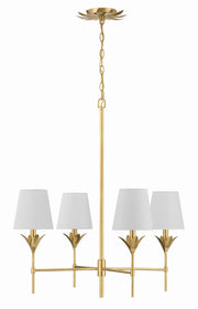 Crystorama 534-GA Broche Four Light Chandelier Antique Gold Alternate Image.jpg