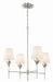Crystorama 534-SA Broche Four Light Chandelier Antique Silver Alternate Image 2.jpg