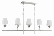 Crystorama 537-SA Broche Five Light Chandelier Antique Silver Alternate Image.jpg