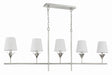 Crystorama 537-SA Broche Five Light Chandelier Antique Silver Alternate Image.jpg
