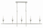 Crystorama 537-SA Broche Five Light Chandelier Antique Silver Alternate Image 4.jpg