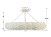 Crystorama 538-MT_CEILING Broche Eight Light Semi Flush Mount Matte White Alternate Image 2.jpg