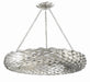 Crystorama 538-SA Broche Eight Light Pendant Antique Silver Alternate Image.jpg