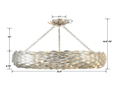 Crystorama 538-SA_CEILING Broche Eight Light Semi Flush Mount Antique Silver Alternate Image.jpg