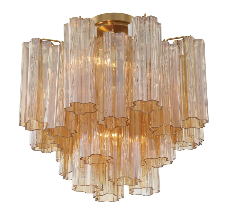 Crystorama ADD-300-AG-AM_CEILING Addis Four Light Semi Flush Mount Aged Brass Alternate Image 2.jpg