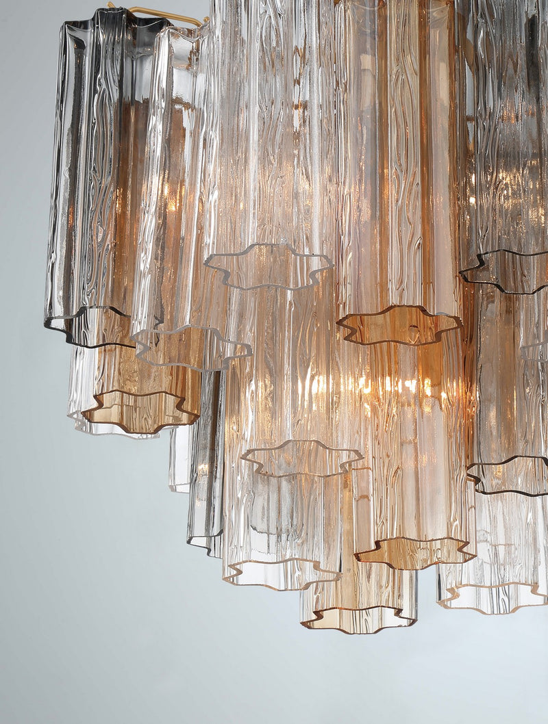Crystorama ADD-300-AG-AU Addis Four Light Chandelier Aged Brass Alternate Image 4.jpg