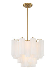 Crystorama ADD-300-AG-WH Addis Four Light Chandelier Aged Brass Alternate Image.jpg
