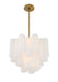 Crystorama ADD-300-AG-WH Addis Four Light Chandelier Aged Brass Alternate Image 2.jpg