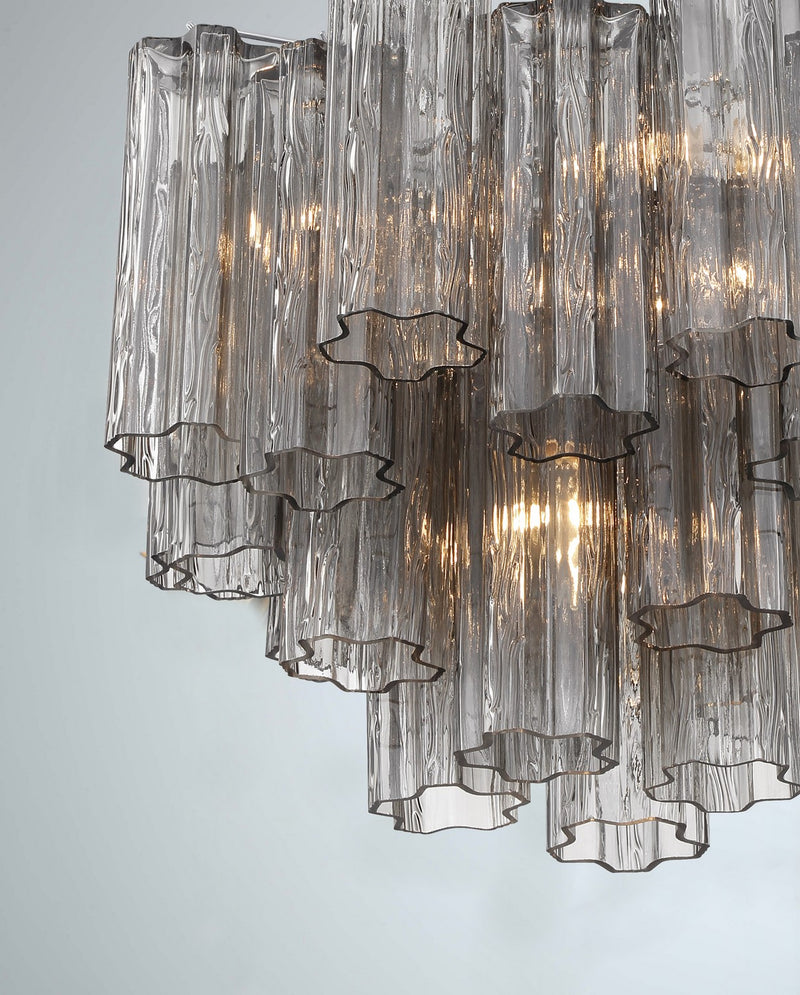 Crystorama ADD-300-CH-SM Addis Four Light Chandelier Polished Chrome Alternate Image 4.jpg