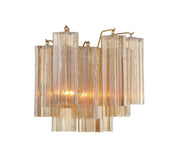 Crystorama ADD-302-AG-AM Addis Two Light Wall Sconce Aged Brass Alternate Image 2.jpg