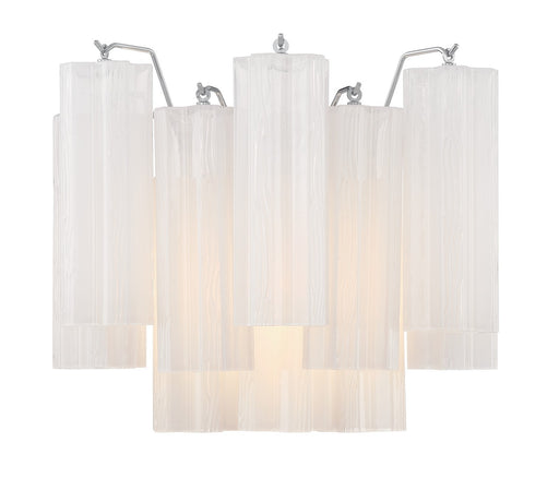 Crystorama ADD-302-CH-WH Addis Two Light Wall Sconce Polished Chrome Alternate Image.jpg