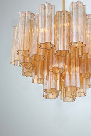 Crystorama ADD-306-AG-AM Addis Six Light Chandelier Aged Brass Alternate Image 4.jpg