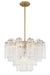 Crystorama ADD-306-AG-CL Addis Six Light Chandelier Aged Brass Alternate Image.jpg