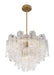 Crystorama ADD-306-AG-CL Addis Six Light Chandelier Aged Brass Alternate Image 2.jpg
