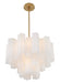 Crystorama ADD-306-AG-WH Addis Six Light Chandelier Aged Brass Alternate Image 2.jpg