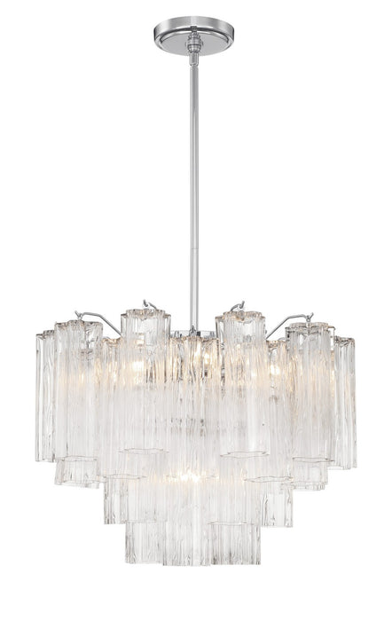 Crystorama ADD-306-CH-CL Addis Six Light Chandelier Polished Chrome Alternate Image.jpg