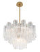 Crystorama ADD-308-AG-CL Addis Nine Light Chandelier Aged Brass Alternate Image 2.jpg