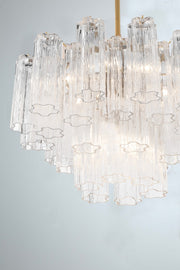 Crystorama ADD-308-AG-CL Addis Nine Light Chandelier Aged Brass Alternate Image 4.jpg