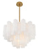 Crystorama ADD-308-AG-WH Addis Nine Light Chandelier Aged Brass Alternate Image 2.jpg