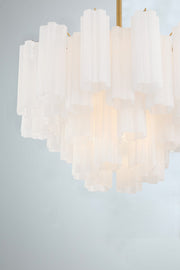 Crystorama ADD-308-AG-WH Addis Nine Light Chandelier Aged Brass Alternate Image 4.jpg