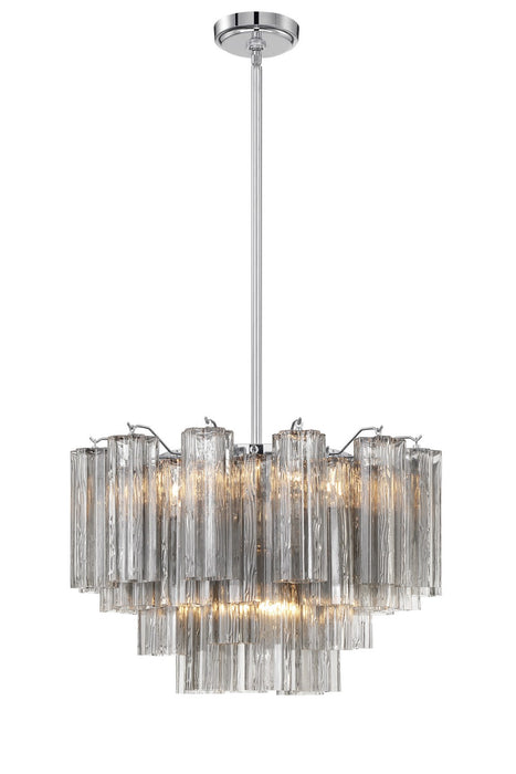 Crystorama ADD-308-CH-SM Addis Nine Light Chandelier Polished Chrome Alternate Image.jpg