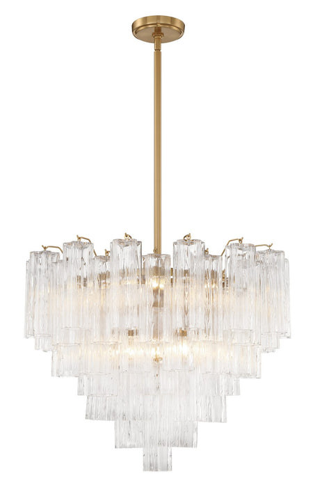 Crystorama ADD-312-AG-CL Addis 12 Light Chandelier Aged Brass Alternate Image.jpg