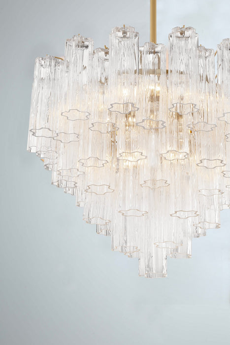 Crystorama ADD-312-AG-CL Addis 12 Light Chandelier Aged Brass Alternate Image 4.jpg