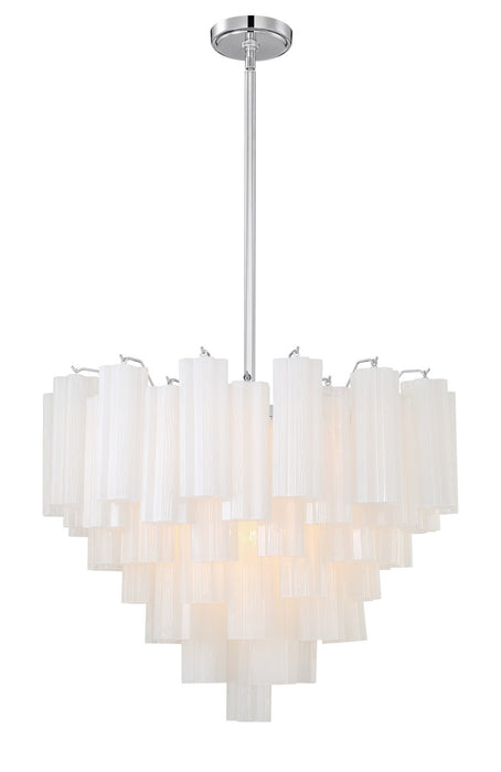 Crystorama ADD-312-CH-WH Addis 12 Light Chandelier Polished Chrome Alternate Image.jpg