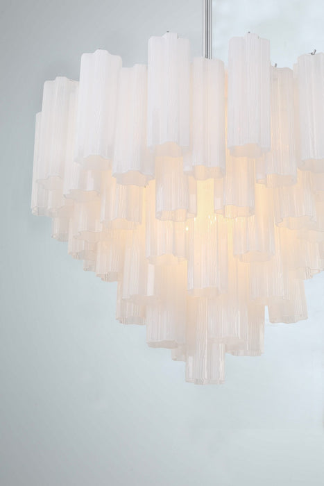 Crystorama ADD-312-CH-WH Addis 12 Light Chandelier Polished Chrome Alternate Image 4.jpg