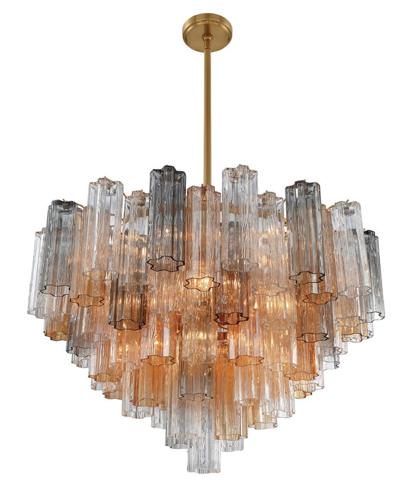 Crystorama ADD-316-AG-AU Addis 16 Light Chandelier Aged Brass Alternate Image 2.jpg