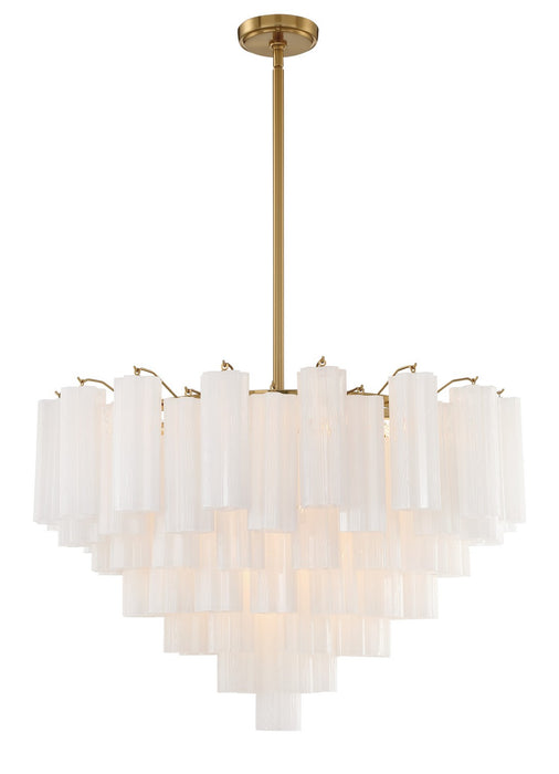 Crystorama ADD-316-AG-WH Addis 16 Light Chandelier Aged Brass Alternate Image.jpg