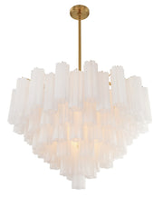 Crystorama ADD-316-AG-WH Addis 16 Light Chandelier Aged Brass Alternate Image 2.jpg