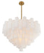 Crystorama ADD-316-AG-WH Addis 16 Light Chandelier Aged Brass Alternate Image 2.jpg