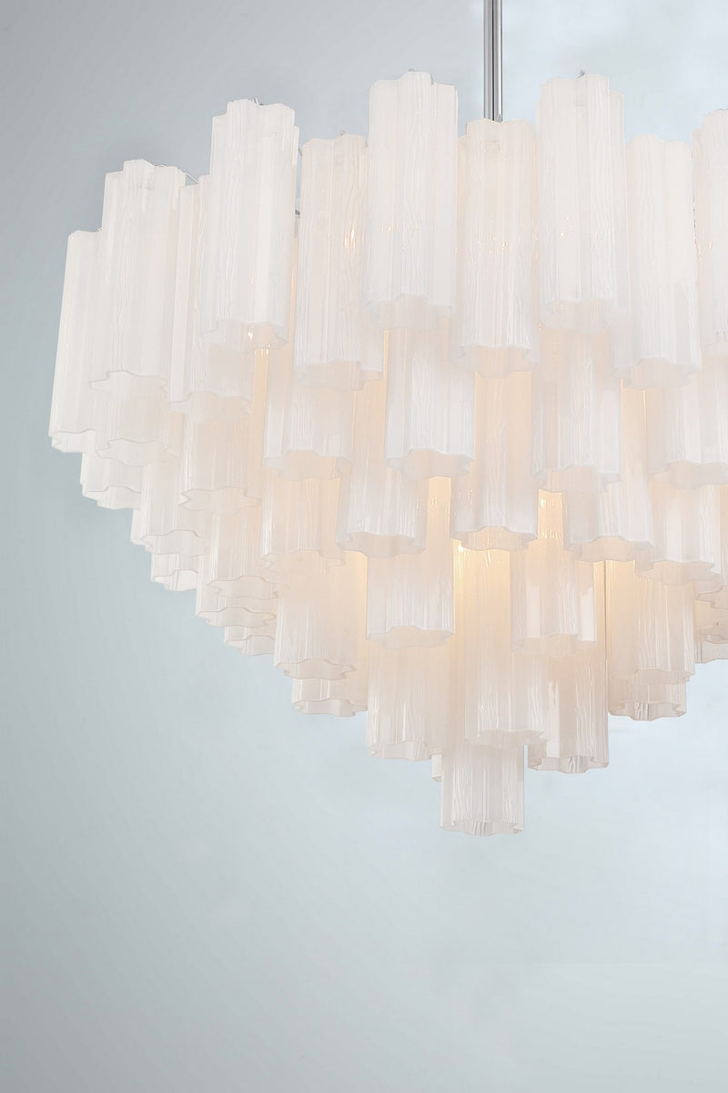 Crystorama ADD-316-CH-WH Addis 16 Light Chandelier Polished Chrome Alternate Image 4.jpg