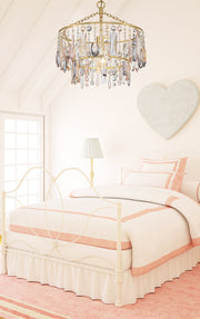 Crystorama ELS-7100-GA Elsa One Light Pendant Antique Gold Alternate Image 4.jpg
