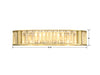 Crystorama FAR-6005-AG Farris Four Light Bath Aged Brass Alternate Image 4.jpg