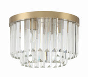 Crystorama HAY-1400-AG Hayes Four Light Flush Mount Aged Brass Alternate Image 2.jpg