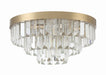 Crystorama HAY-1403-AG Hayes Eight Light Flush Mount Aged Brass Alternate Image.jpg