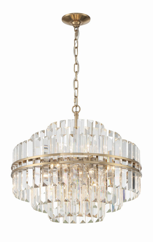 Crystorama HAY-1405-AG Hayes 12 Light Chandelier Aged Brass Alternate Image.jpg