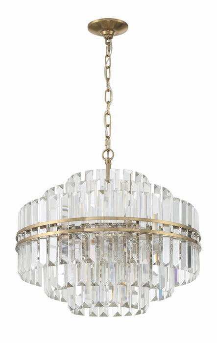 Crystorama HAY-1405-AG Hayes 12 Light Chandelier Aged Brass Alternate Image 2.jpg