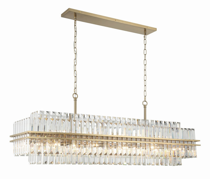 Crystorama HAY-1417-AG Hayes 16 Light Chandelier Aged Brass Alternate Image.jpg