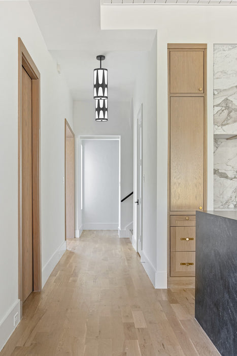 Crystorama ROY-801-BK Royston One Light Pendant Black Alternate Image.jpg