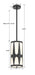 Crystorama ROY-801-BK Royston One Light Pendant Black Alternate Image 2.jpg