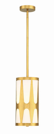 Crystorama ROY-801-GA Royston One Light Pendant Antique Gold Alternate Image 2.jpg