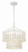Crystorama TIA-7100-MT Tiana One Light Pendant Matte White Alternate Image 2.jpg