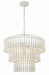 Crystorama TIA-7103-MT Tiana Three Light Pendant Matte White Alternate Image 2.jpg