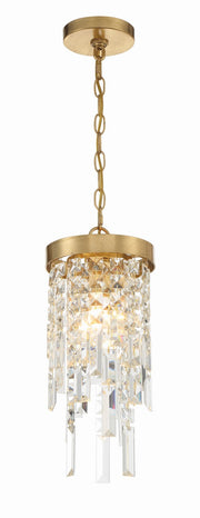 Crystorama WIN-210-GA-CL-MWP Winfield One Light Pendant Antique Gold Alternate Image.jpg